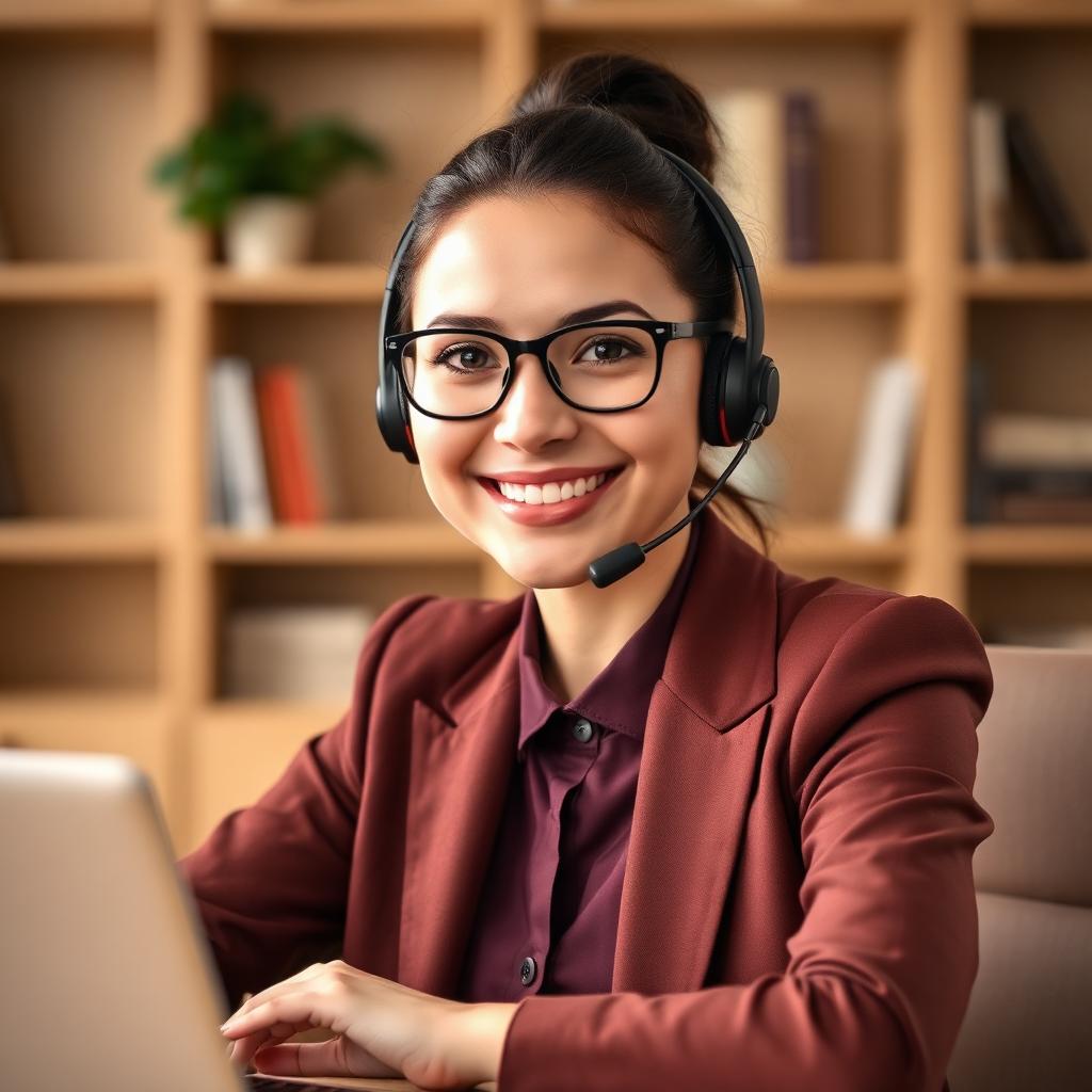 A friendly Gaffbee support specialist ready to help